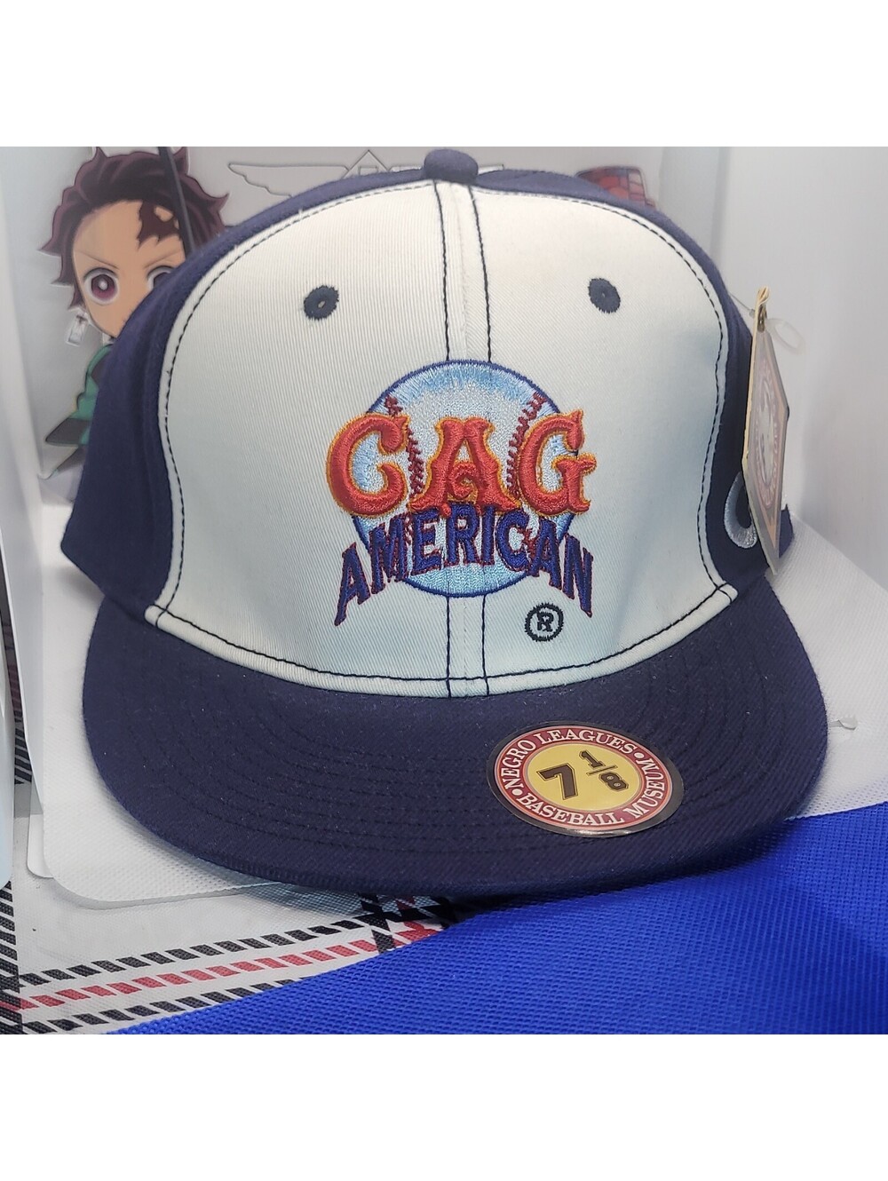 NLBM Baseball Museum CAG 7 1/8 7 1/2 7  3/8
